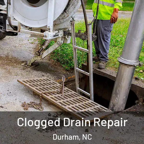  Clogged Drain Repair Durham, NC