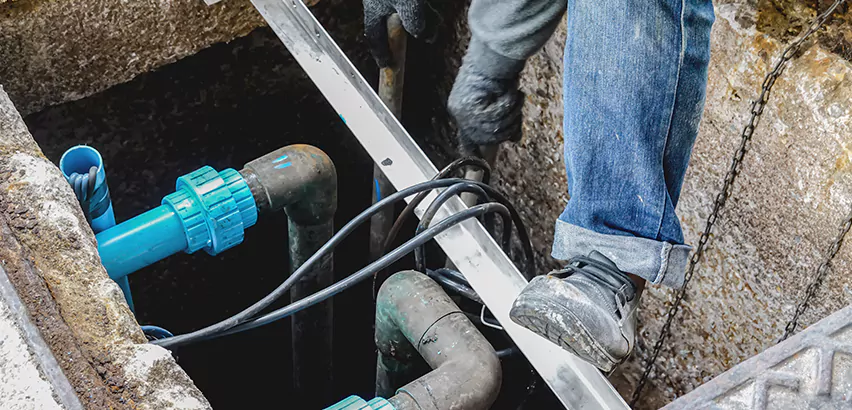 Zoeller Sewage Ejector Pump System in Durham